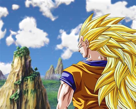 Free download high quality and widescreen resolutions desktop background images. Goku Super Saiyan 3 Wallpaper 1 - Dragonball Z Movie ...