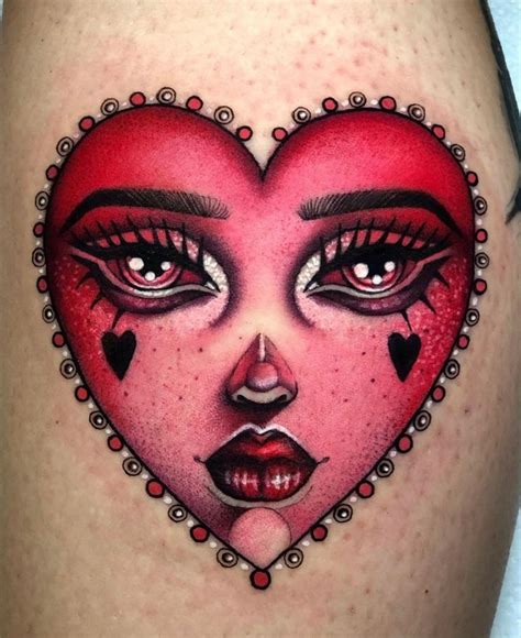 Tattoo For Heart Woman Crying Color Tattoo Tattoo Style I Tattoo Face Tattoos Tattoos And