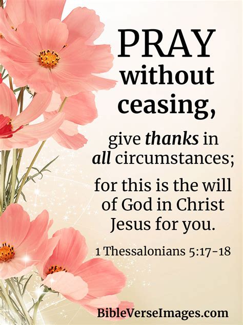 1 Thessalonians 517 18 Bible Verse About Prayer Bible Verse Images