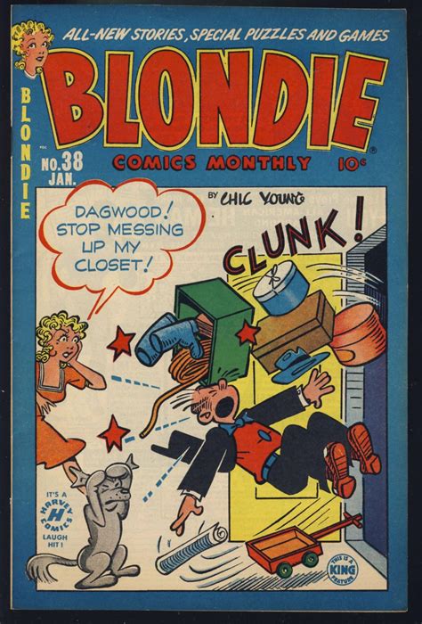 Blondie Comics Monthly No 38 By Young Chic And Others 1952 First