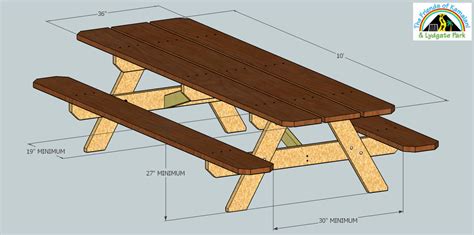 Ada Compliant Picnic Tables 5 Steps With Pictures Instructables