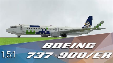 151 Boeing 737 900900er Minecraft Youtube