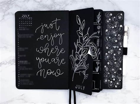 31 Black Out Journal Spreads To Inspire You My Inner Creative
