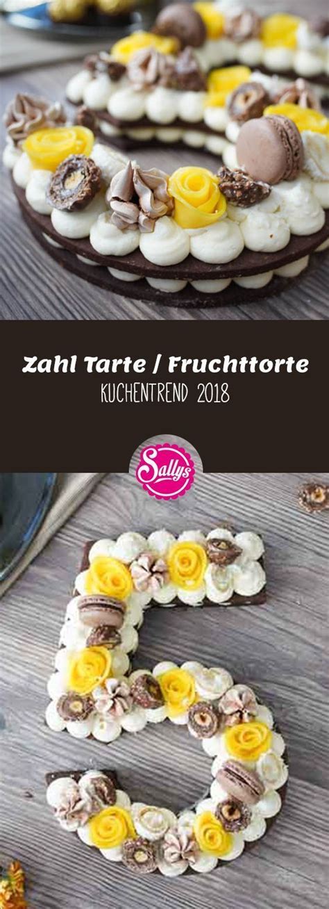 Dazu eine leicht säuerliche heidelbeerschicht und ein knuspriger, nussiger keksboden. Zahl Tarte / letter cake / Kekstorte / Kuchentrend 2018 ...