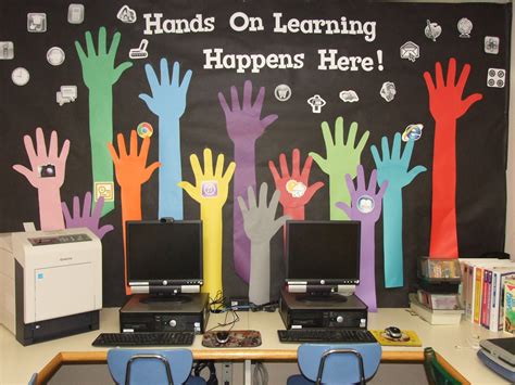 Pin By Sew Perfect On Bulletin Boards Computer Lab Decor School