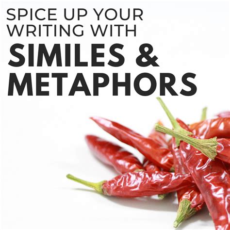 How To Spice Up Your Writing With Similes And Metaphors Hobbylark