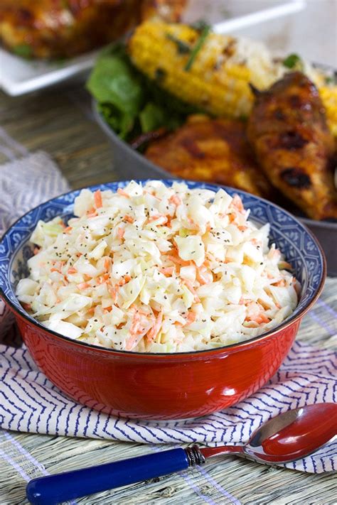 Easy Classic Coleslaw Recipe The Suburban Soapbox