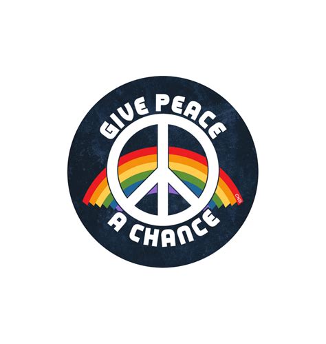Give Peace A Chance Sticker