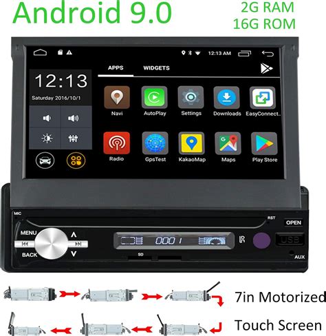 Lexxson Autoradio 1 Din Android 90 Avec Gps Bluetooth Wifi écran