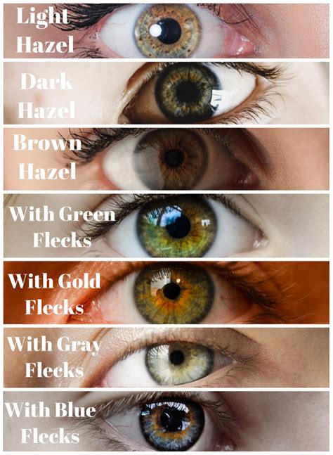 Other Words To Describe Hazel Eyes