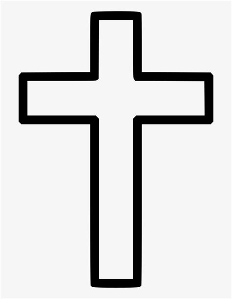 Grave Cross Svg Png Icon Free Download - Cross PNG Image | Transparent