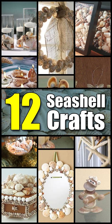 12 Seashell Craft Ideas Craft Fiesta