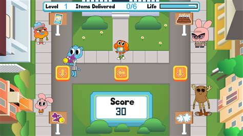 🕹️ Play The Amazing World Of Gumball Watterson Express Game Free