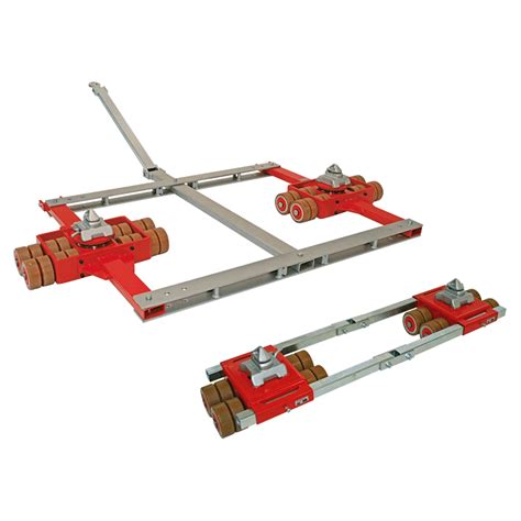 Heavy Duty Container Dolly Set Set Capacity 60 Tons