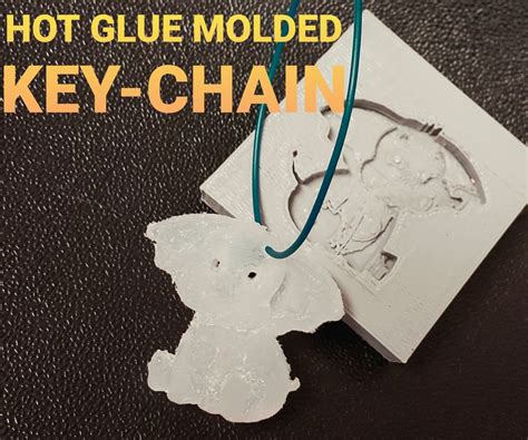 Hot Glue Key Chain Designs 7 Steps Instructables