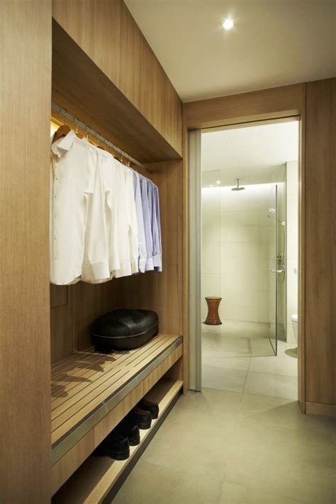 When thinking of walk in wardrobes, think 'sex and the city' and suddenly it's not only about shelves and clothes, it's about the experience and the feelings. Walk-in Wardrobe. Two wardrobes on either side, walkway ...