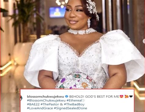 Stella Dimoko Korkus Actor Blossom Chukwujekwu Shows Off New Wife