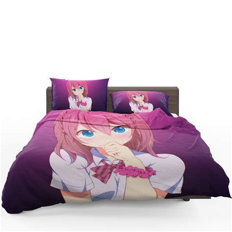 Elevate your everyday comforter with standout duvet covers. Anime Girl Yawning Teen Bedding Set | EBeddingSets