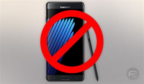 Samsung Galaxy Note 7 Now Banned On Several More Airlines Redmond Pie