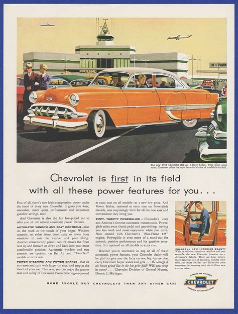 Vintage Car Ads 1950s