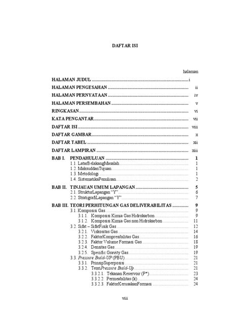 Apa Fungsi Daftar Isi Dalam Suatu Buku