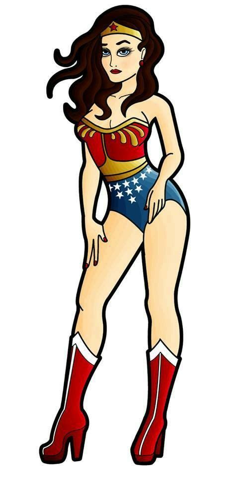 LMH Artist Unknown Wonder Woman Superhero Character