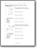 Free interactive geometry worksheets and solutions: Geometry Worksheets