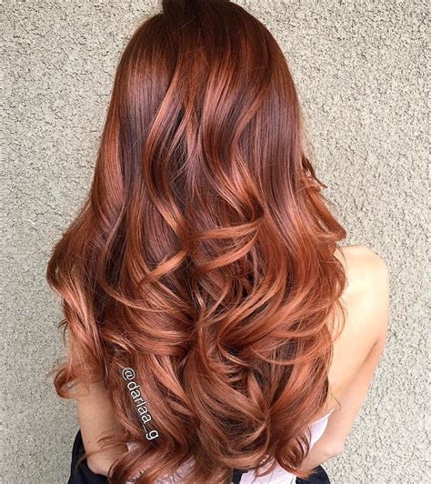 Hottest Copper Balayage Ideas For Brunette Hair Color Cool Hair Color Summer Hair Color