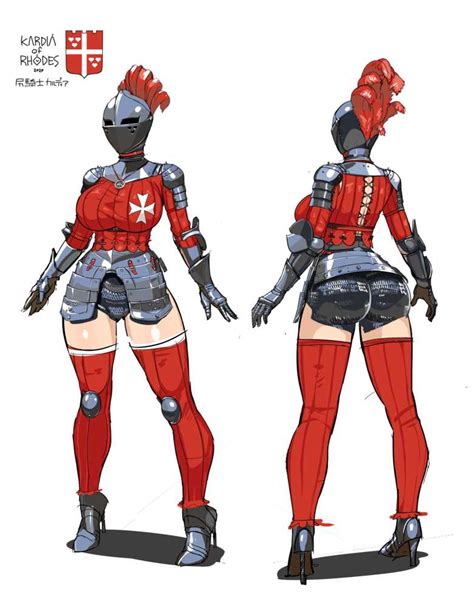 nisetanaka kardia original 1girl armor armored boots ass bevor