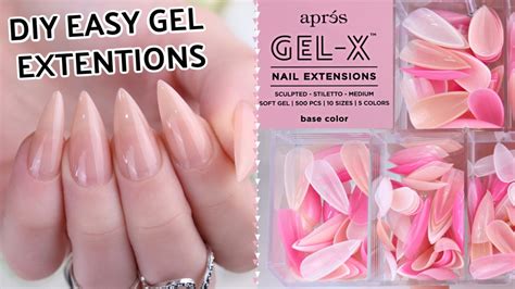 Trying Apres Gel X Nail Extension System No Drill Hand File Only
