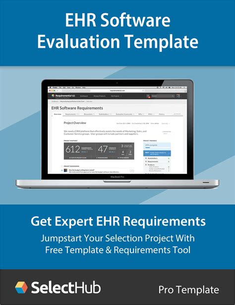 Ehr Software Evaluation Template Free Template