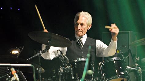 The most stylish of men, and such brilliant company. Why Rolling Stone Charlie Watts doesn't have a drum kit at home - Radio X