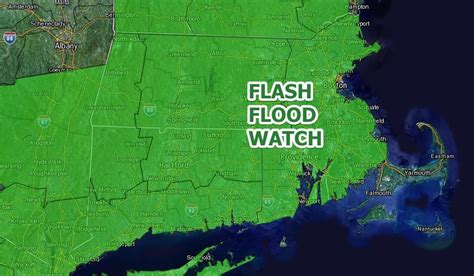 The watch will be in effect starting at 2:00 pm until midnight on saturday with heavy rain. Flash Flood Watch Through Wednesday - Right Weather