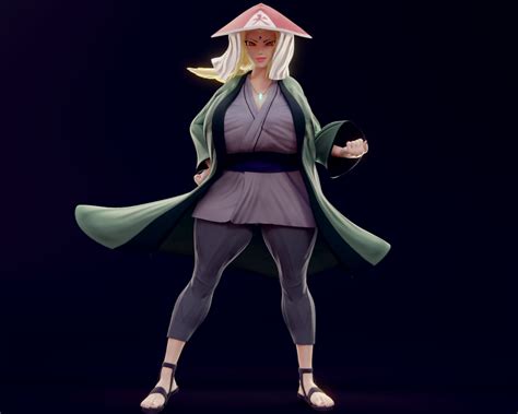 Lady Tsunade Blender Model Edit 122019 By Endless From Patreon