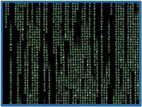 Moving Matrix Code Screensaver Download Free