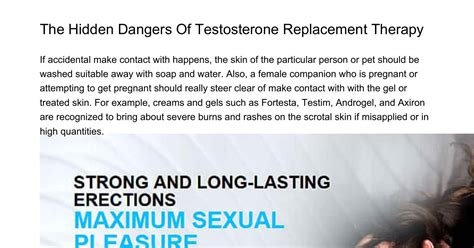 signs you shouldnt take testosterone therapyebawh pdf pdf docdroid