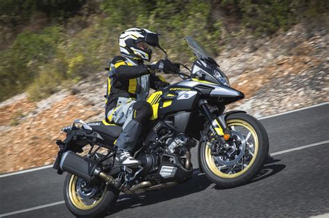 The 650 had abs and my 1000 does not. INTERMOT 2018: 2019 Suzuki V-Strom 1000XT Adventure ...