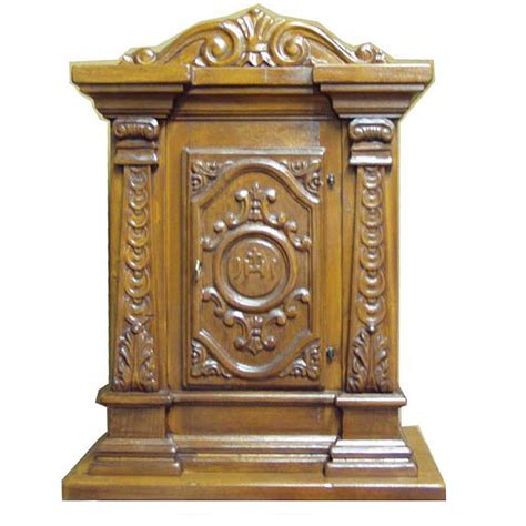Tabernacle In Carved Wood 70x45x30cm Online Sales On