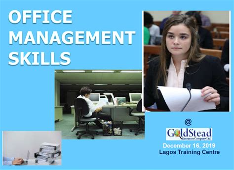 Office Management Skills Goldstead