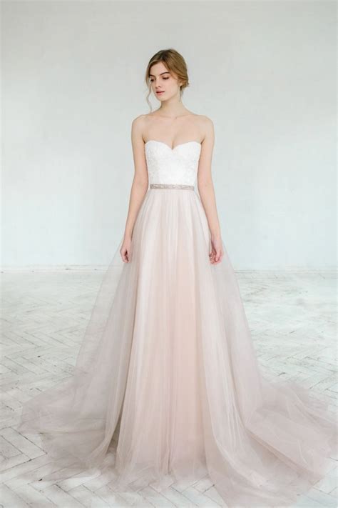 Perfect Pastels Wedding Dress Edition Pastel Wedding Dresses Lace