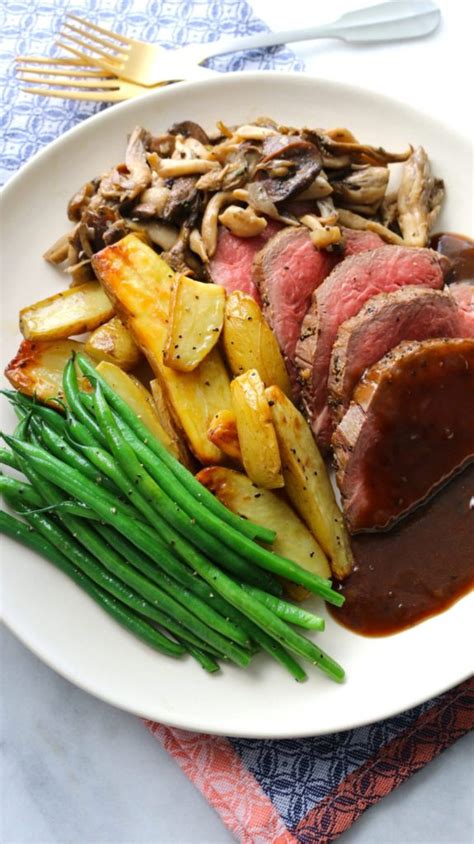Use your best china and crystal for this elegant dinner, light a few candles, pour some slightly chilled red wine, and enjoy. Beef Tenderloin Dinner - Summerhill Market