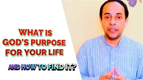 What Is Gods Purpose For Your Life And How To Find It Youtube