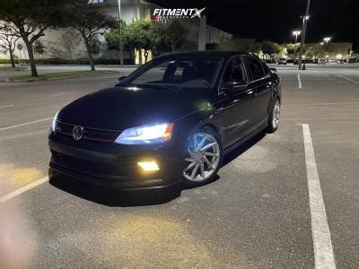 Volkswagen Jetta Gli Se With X F R F And Kumho X On Lowering Springs