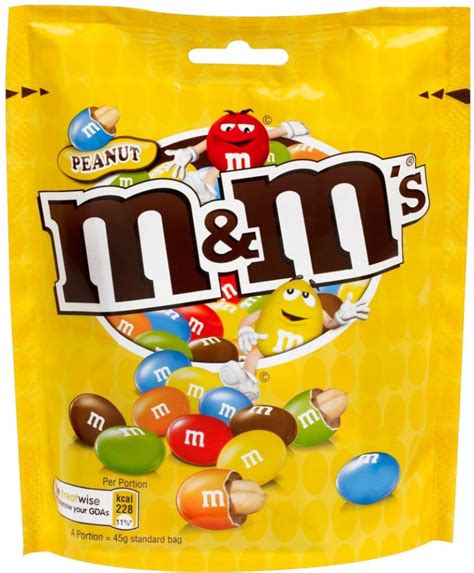 M And Ms Peanut Pouch 185g Approved Food