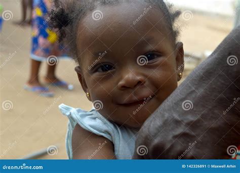 Happy Cute African Child Editorial Photo Image Of Cute 142326891