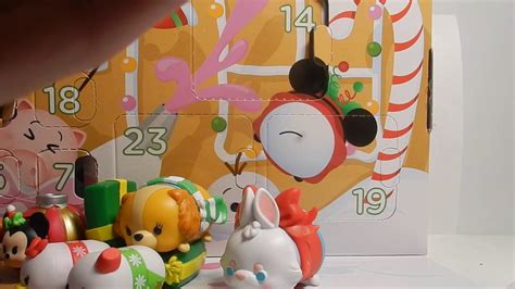 Tsum Tsum Advent Calendar Countdown To Christmas Elf On The Shelf Youtube