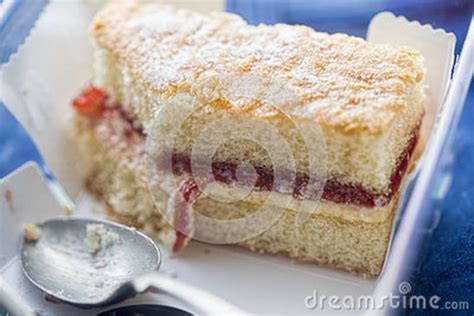 Victoria Sponge Cake stockbild. Bild von nahrung, köstlich - 88661201