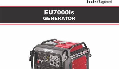 honda generator shop manual