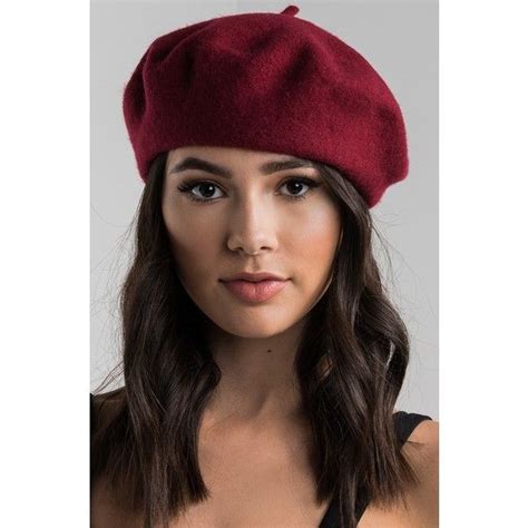 we ll always have paris wool beret 15 liked on polyvore featuring accessories hats wool hat