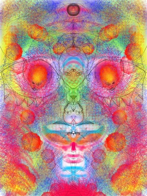 Meetings with the ancient teachers of mankind (paperback). dmt Digital Art by D Huboi